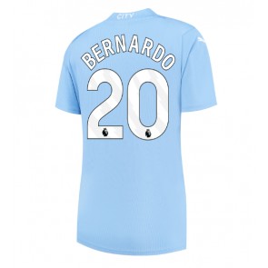 Manchester City Bernardo Silva #20 Domaci Dres za Ženska 2023-24 Kratak Rukavima